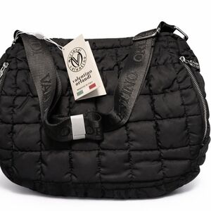 🖤 Valentino Orlandi Quilted Nylon Shoulder / Crossbody Bag – NWT 🖤